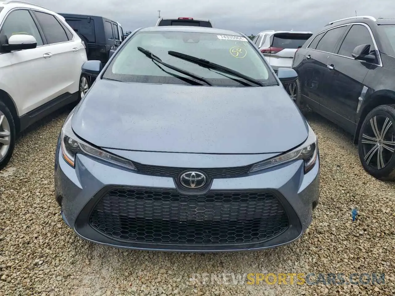 5 Photograph of a damaged car 5YFEPRAE3LP091419 TOYOTA COROLLA 2020