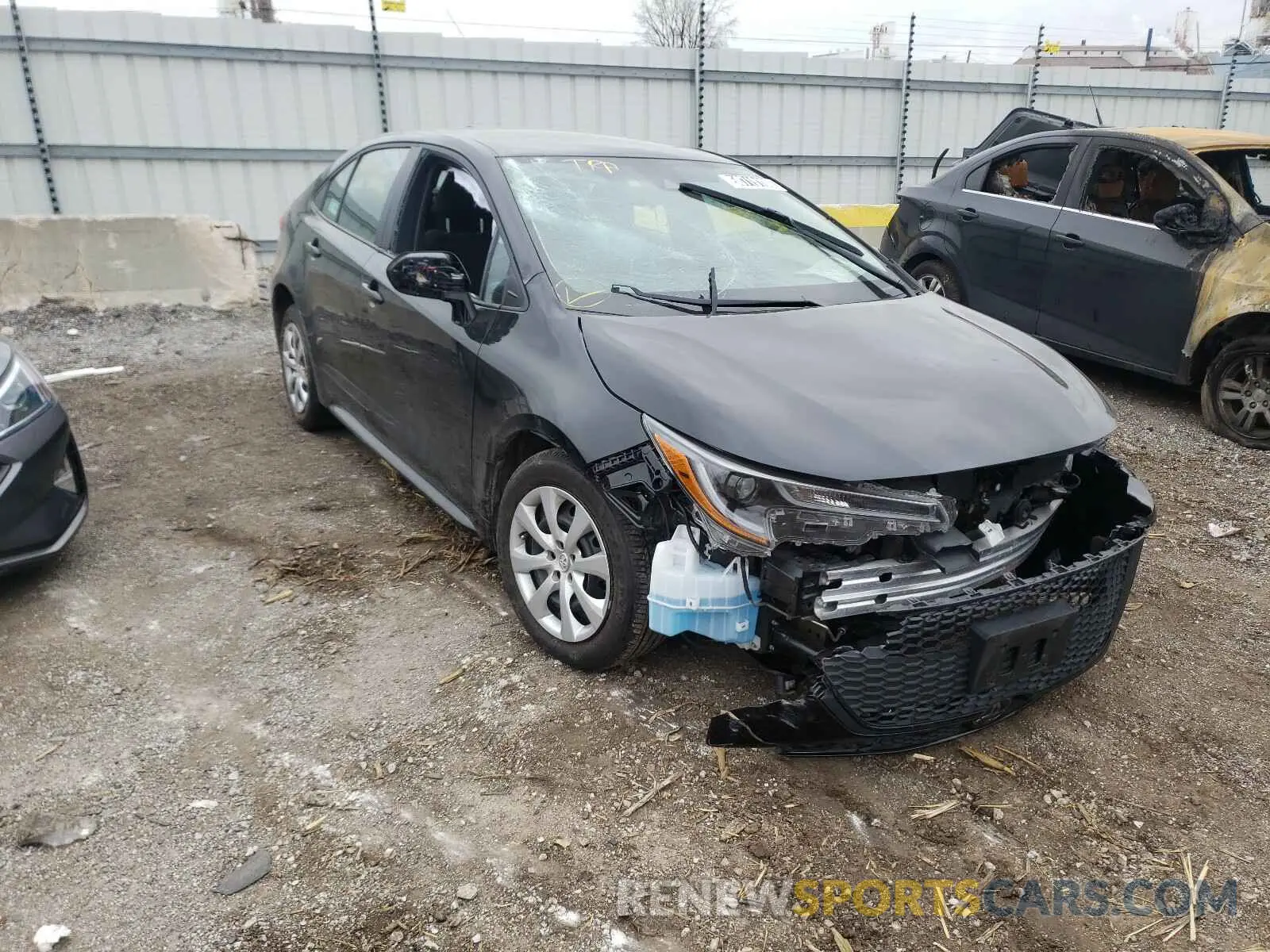 1 Photograph of a damaged car 5YFEPRAE3LP095888 TOYOTA COROLLA 2020