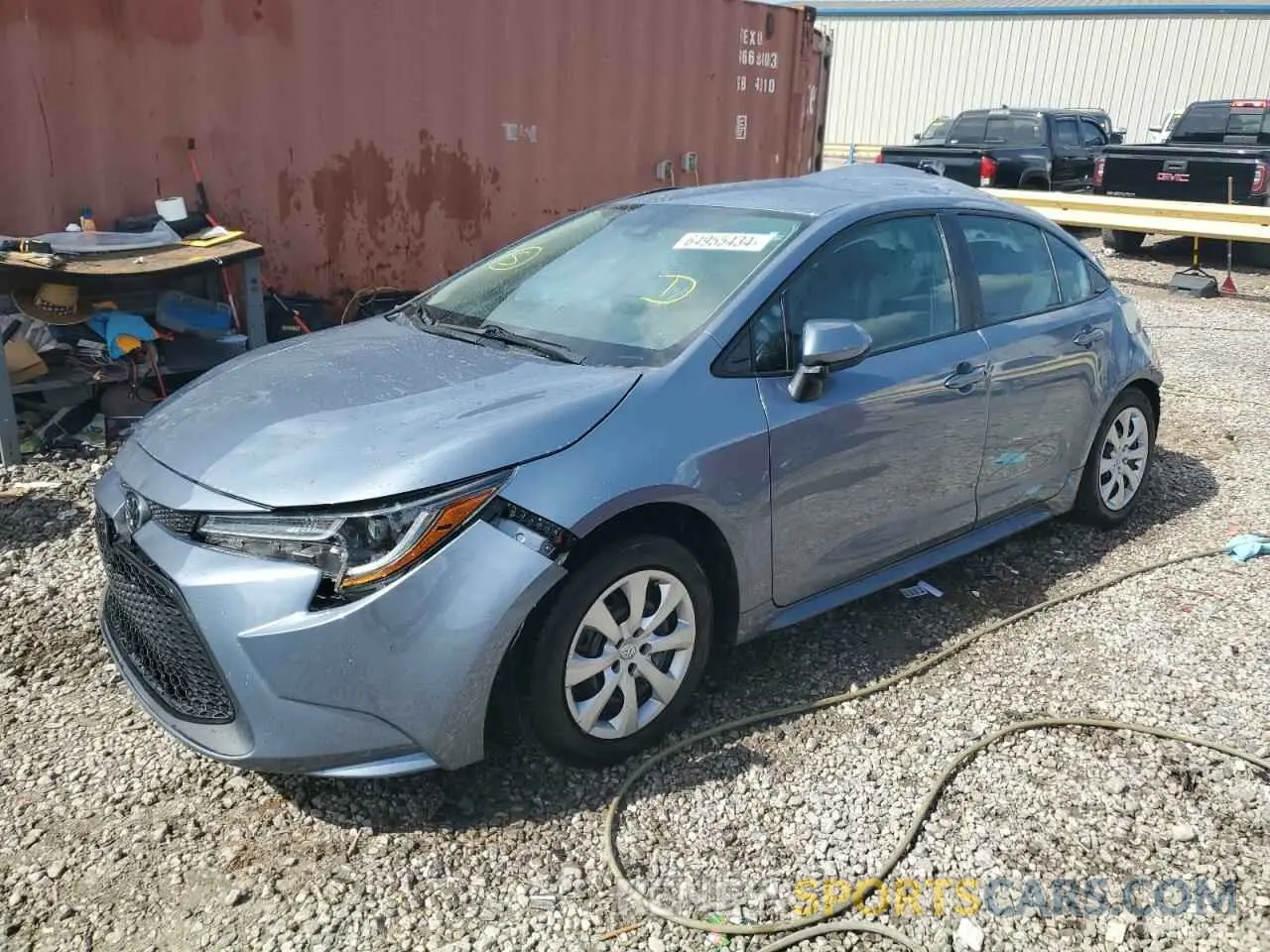 1 Photograph of a damaged car 5YFEPRAE3LP101124 TOYOTA COROLLA 2020