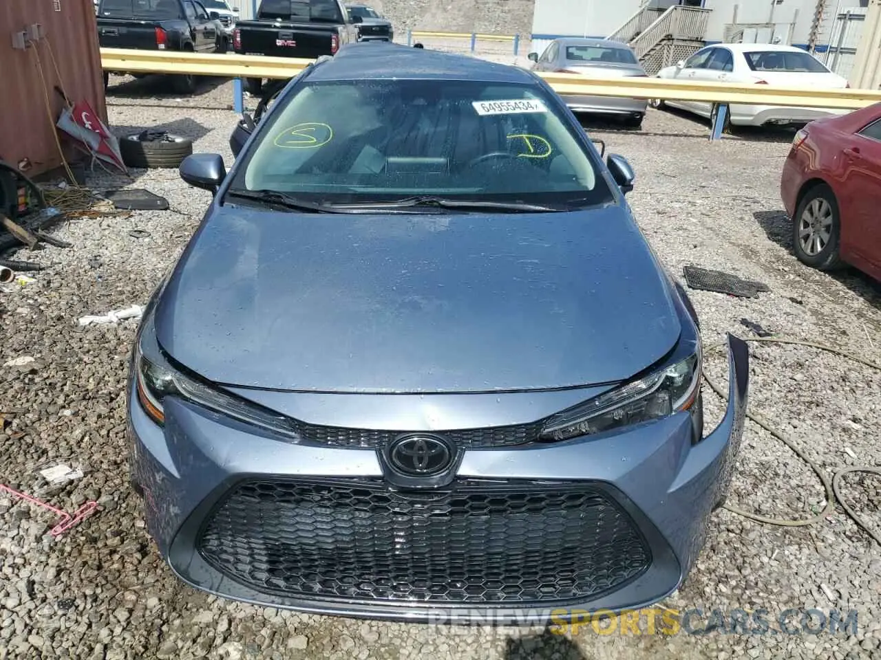 5 Photograph of a damaged car 5YFEPRAE3LP101124 TOYOTA COROLLA 2020