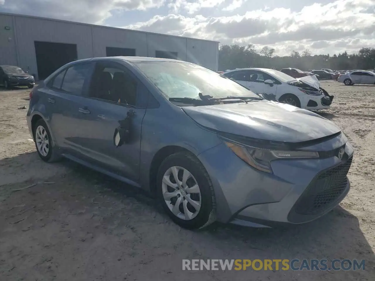 4 Photograph of a damaged car 5YFEPRAE3LP101527 TOYOTA COROLLA 2020