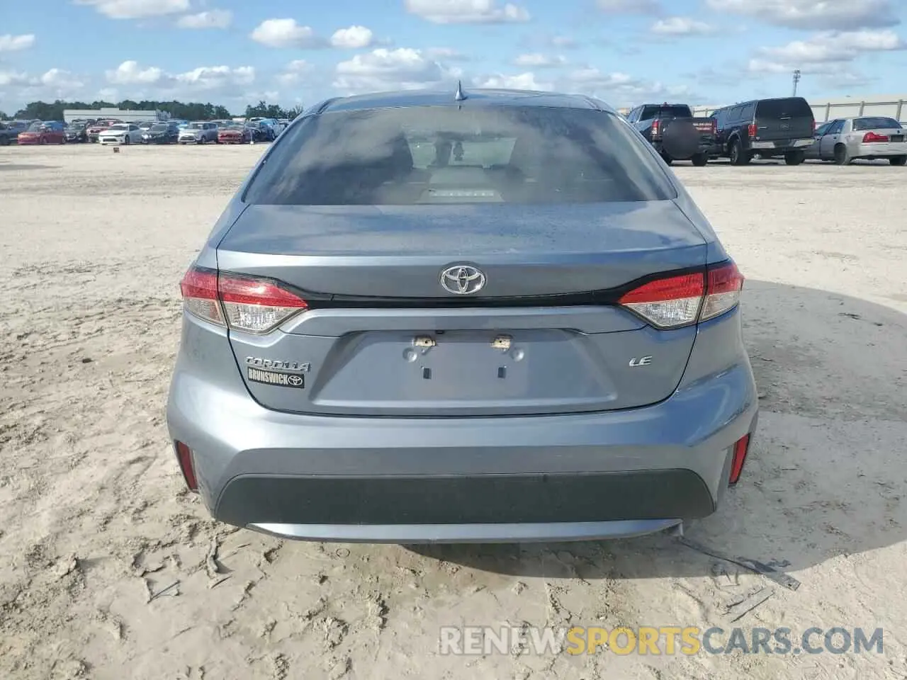 6 Photograph of a damaged car 5YFEPRAE3LP101527 TOYOTA COROLLA 2020