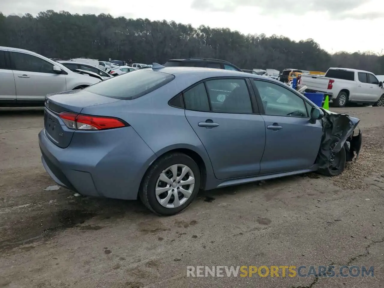 3 Photograph of a damaged car 5YFEPRAE3LP101947 TOYOTA COROLLA 2020