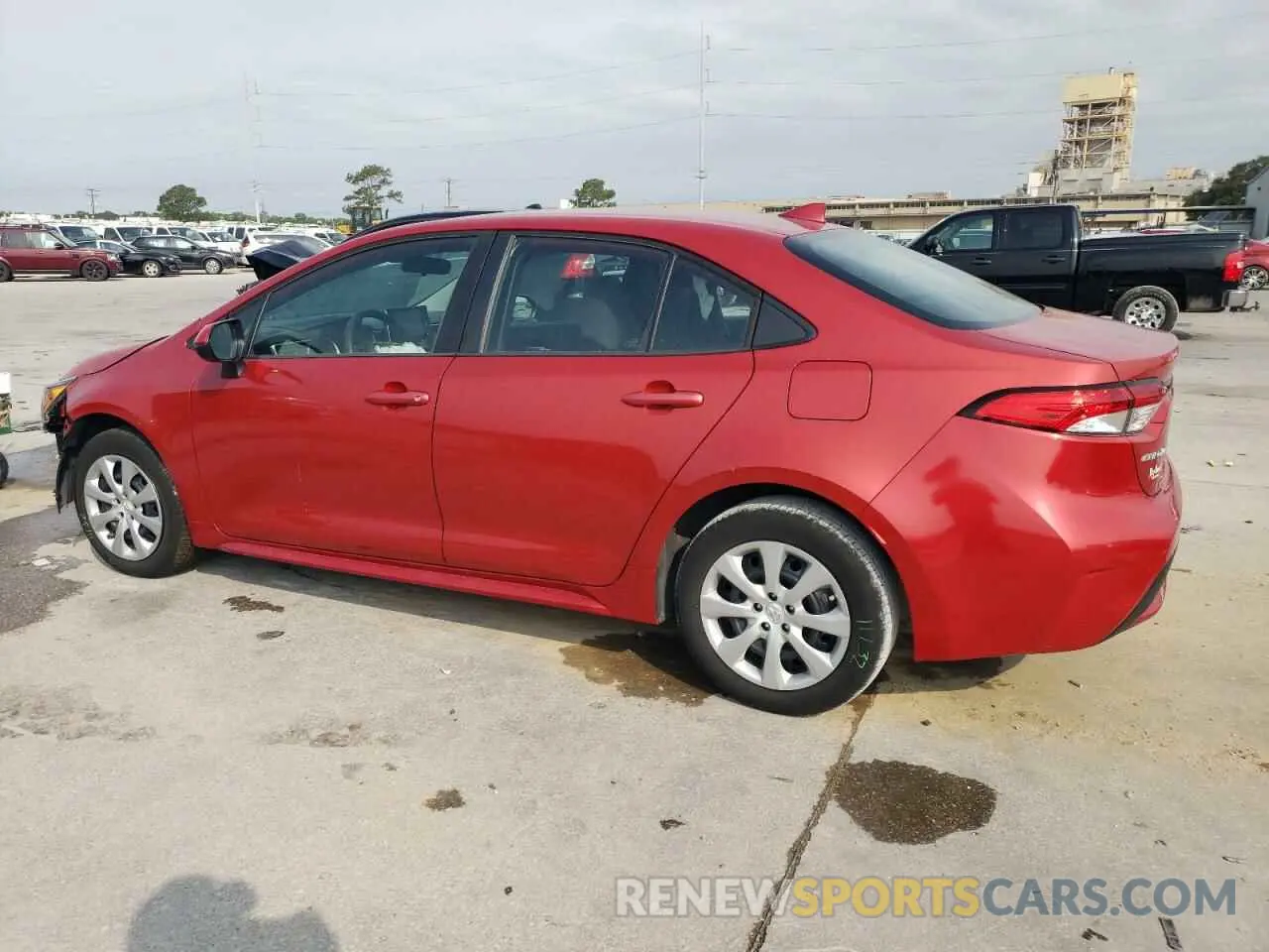 2 Photograph of a damaged car 5YFEPRAE3LP102550 TOYOTA COROLLA 2020