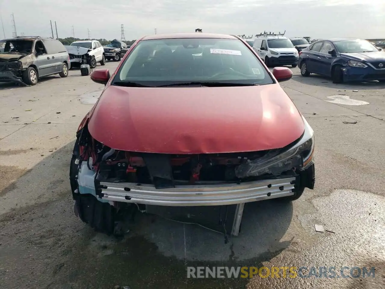 5 Photograph of a damaged car 5YFEPRAE3LP102550 TOYOTA COROLLA 2020