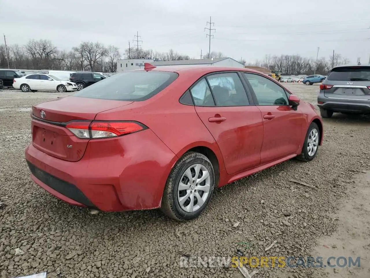 3 Photograph of a damaged car 5YFEPRAE3LP113242 TOYOTA COROLLA 2020