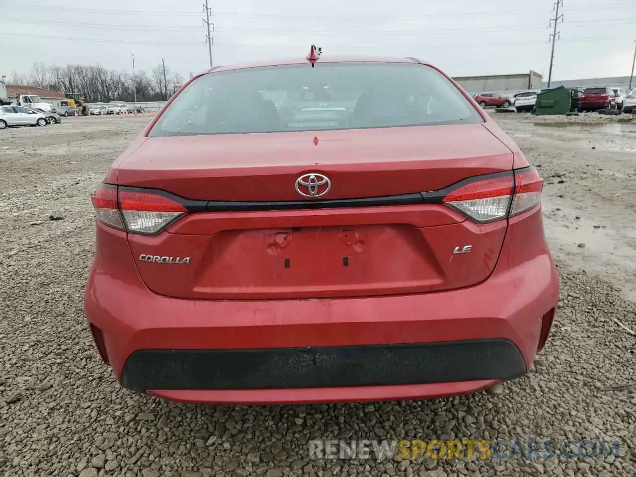 6 Photograph of a damaged car 5YFEPRAE3LP113242 TOYOTA COROLLA 2020