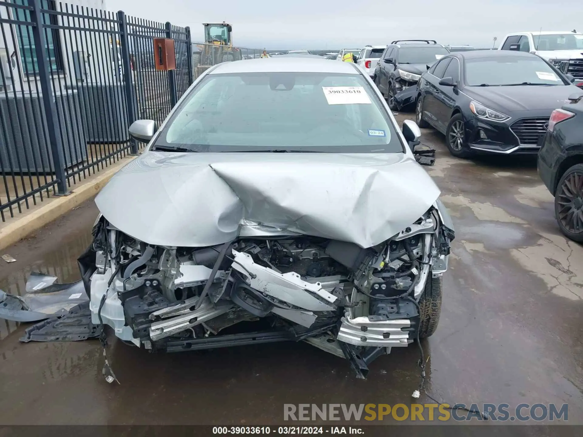 13 Фотография поврежденного автомобиля 5YFEPRAE3LP128002 TOYOTA COROLLA 2020
