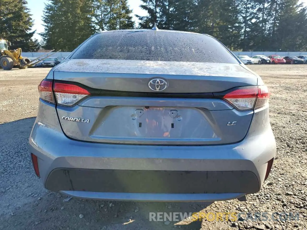6 Photograph of a damaged car 5YFEPRAE3LP134088 TOYOTA COROLLA 2020