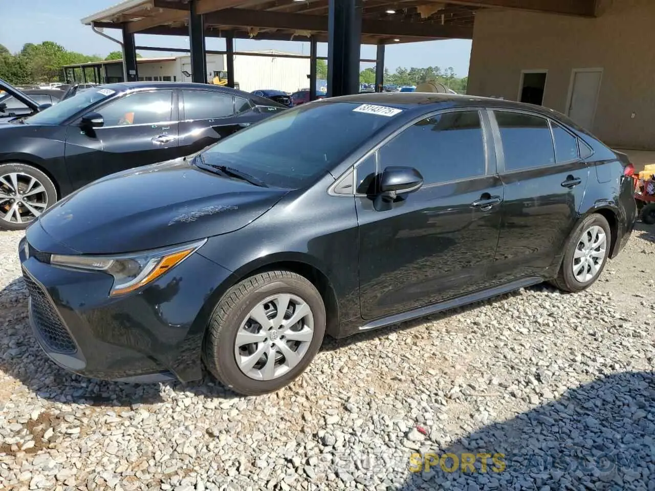 1 Photograph of a damaged car 5YFEPRAE3LP134687 TOYOTA COROLLA 2020