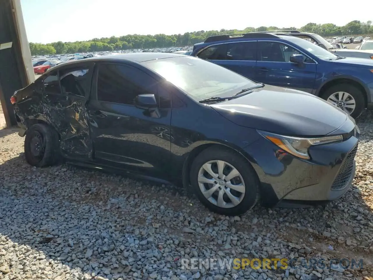 4 Photograph of a damaged car 5YFEPRAE3LP134687 TOYOTA COROLLA 2020