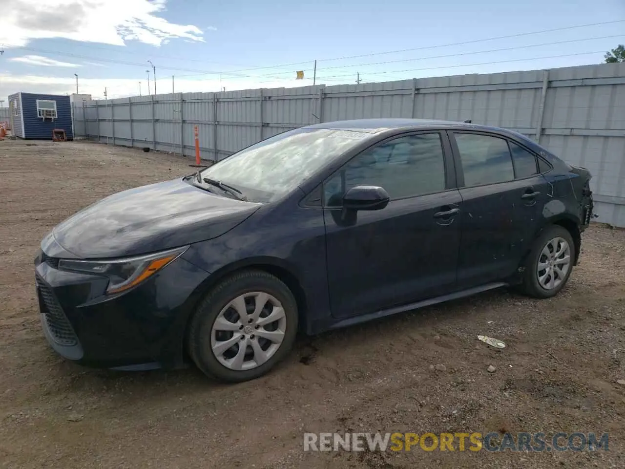 1 Photograph of a damaged car 5YFEPRAE3LP141090 TOYOTA COROLLA 2020
