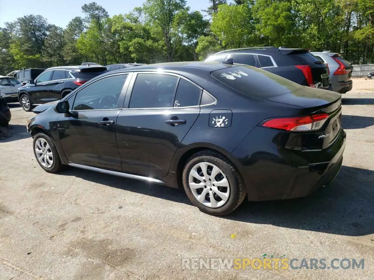 2 Photograph of a damaged car 5YFEPRAE4LP006958 TOYOTA COROLLA 2020