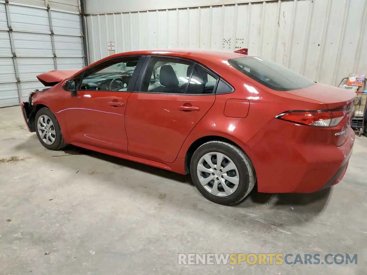 2 Фотография поврежденного автомобиля 5YFEPRAE4LP026594 TOYOTA COROLLA 2020
