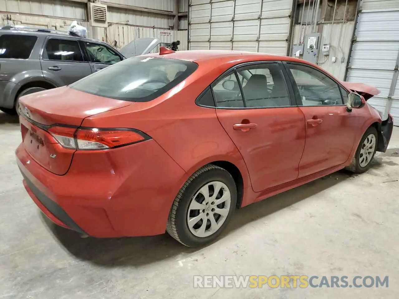 3 Фотография поврежденного автомобиля 5YFEPRAE4LP026594 TOYOTA COROLLA 2020