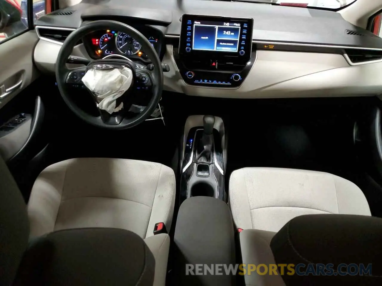 8 Фотография поврежденного автомобиля 5YFEPRAE4LP026594 TOYOTA COROLLA 2020