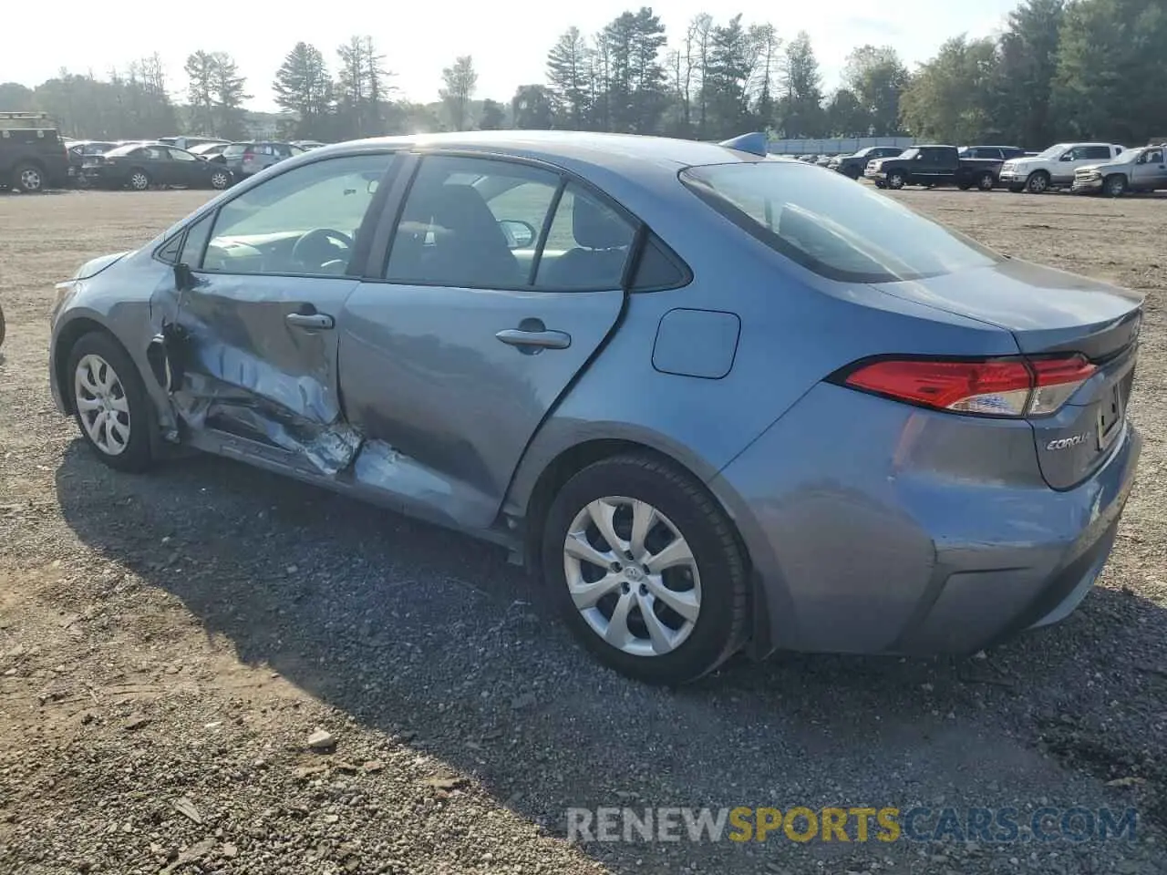 2 Photograph of a damaged car 5YFEPRAE4LP031732 TOYOTA COROLLA 2020
