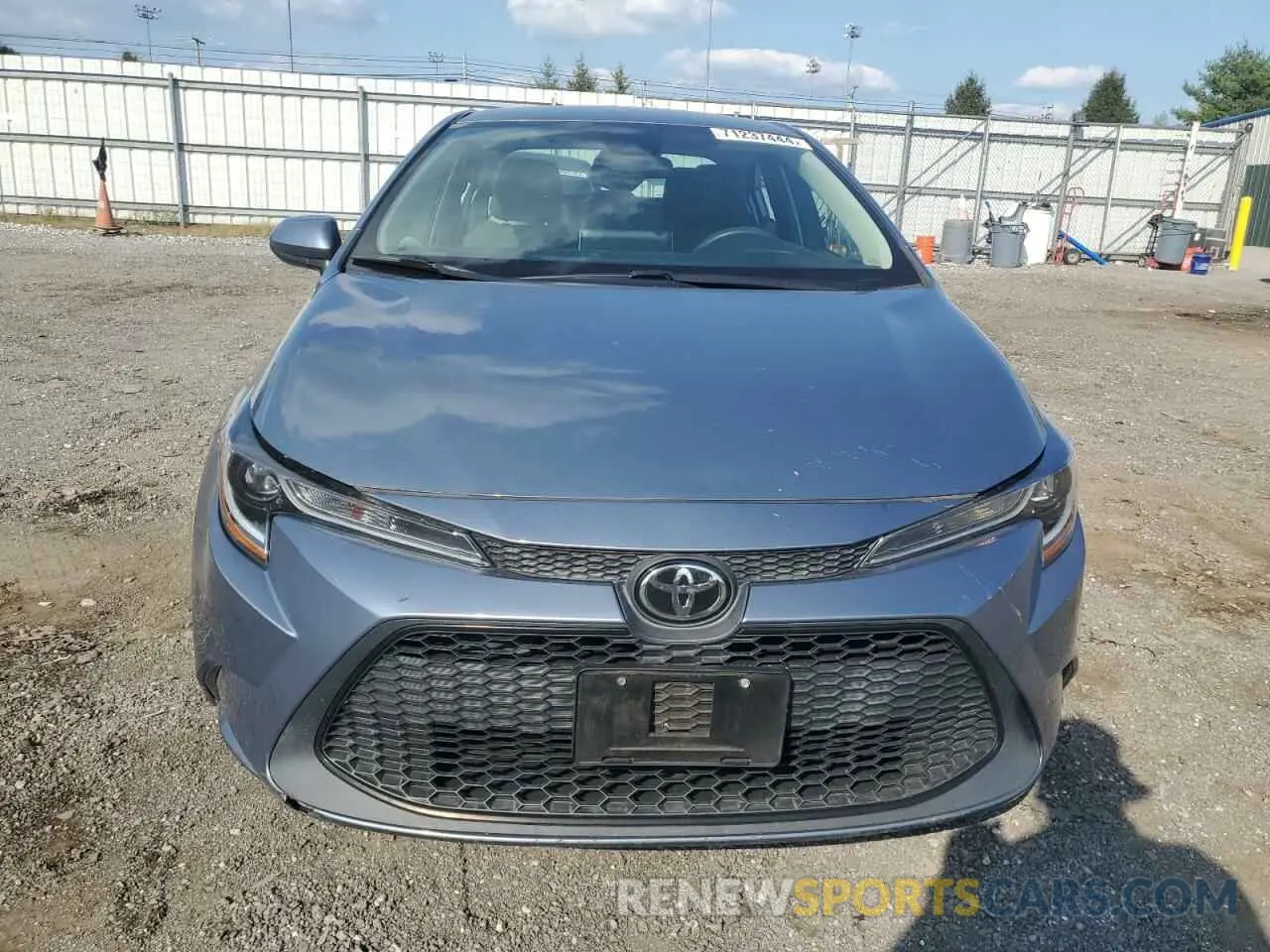 5 Photograph of a damaged car 5YFEPRAE4LP031732 TOYOTA COROLLA 2020