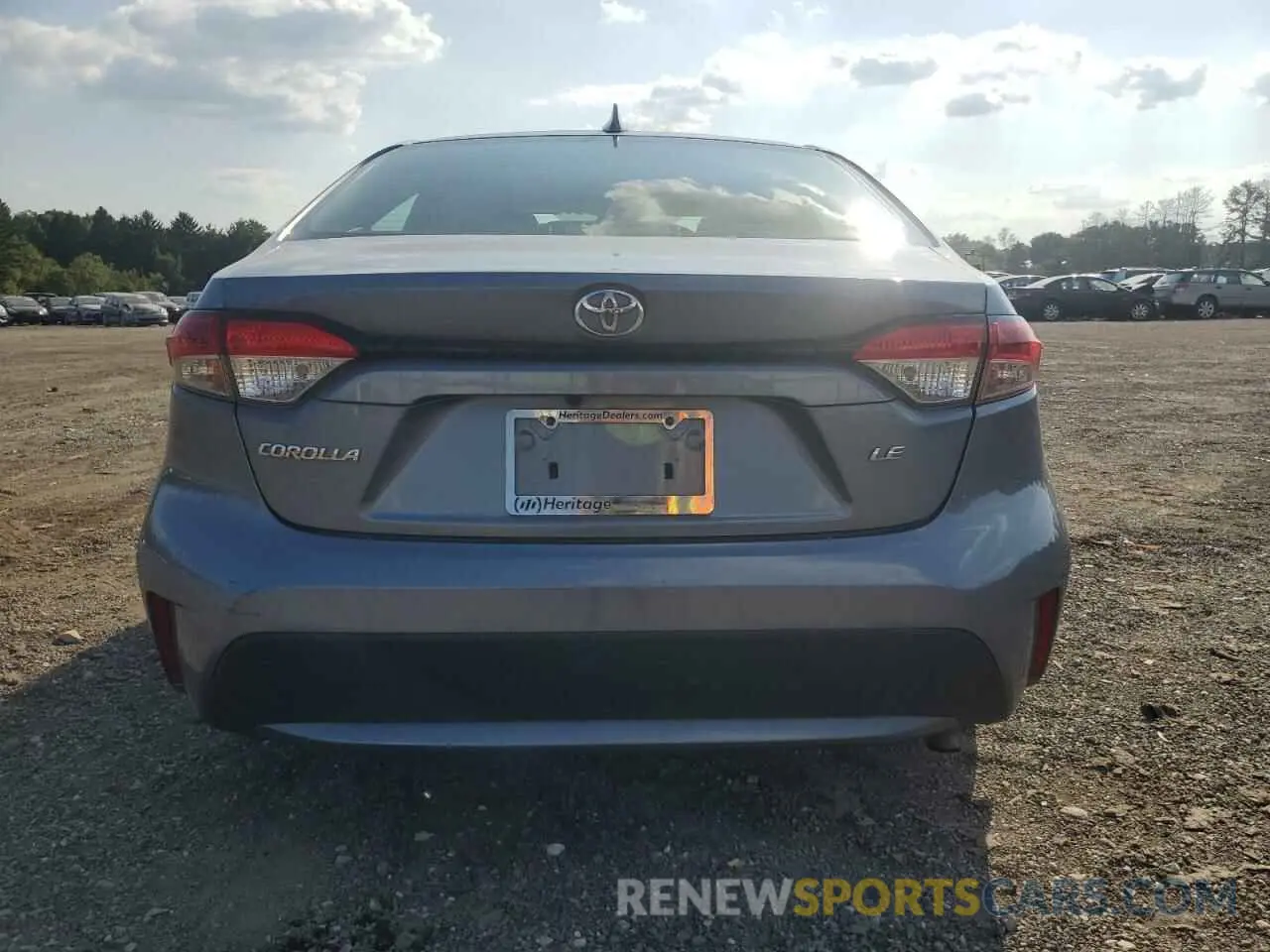 6 Photograph of a damaged car 5YFEPRAE4LP031732 TOYOTA COROLLA 2020
