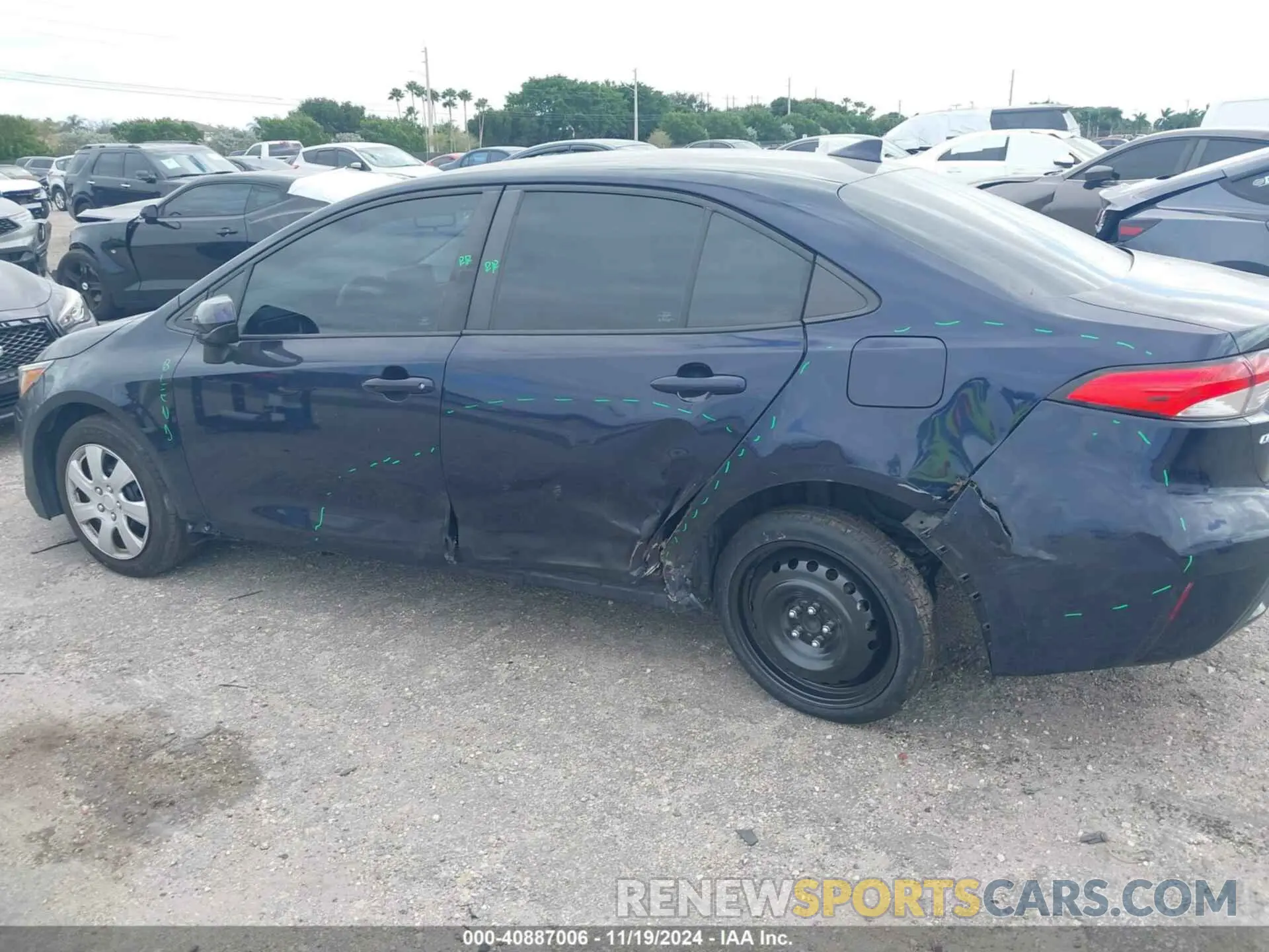 6 Фотография поврежденного автомобиля 5YFEPRAE4LP055903 TOYOTA COROLLA 2020