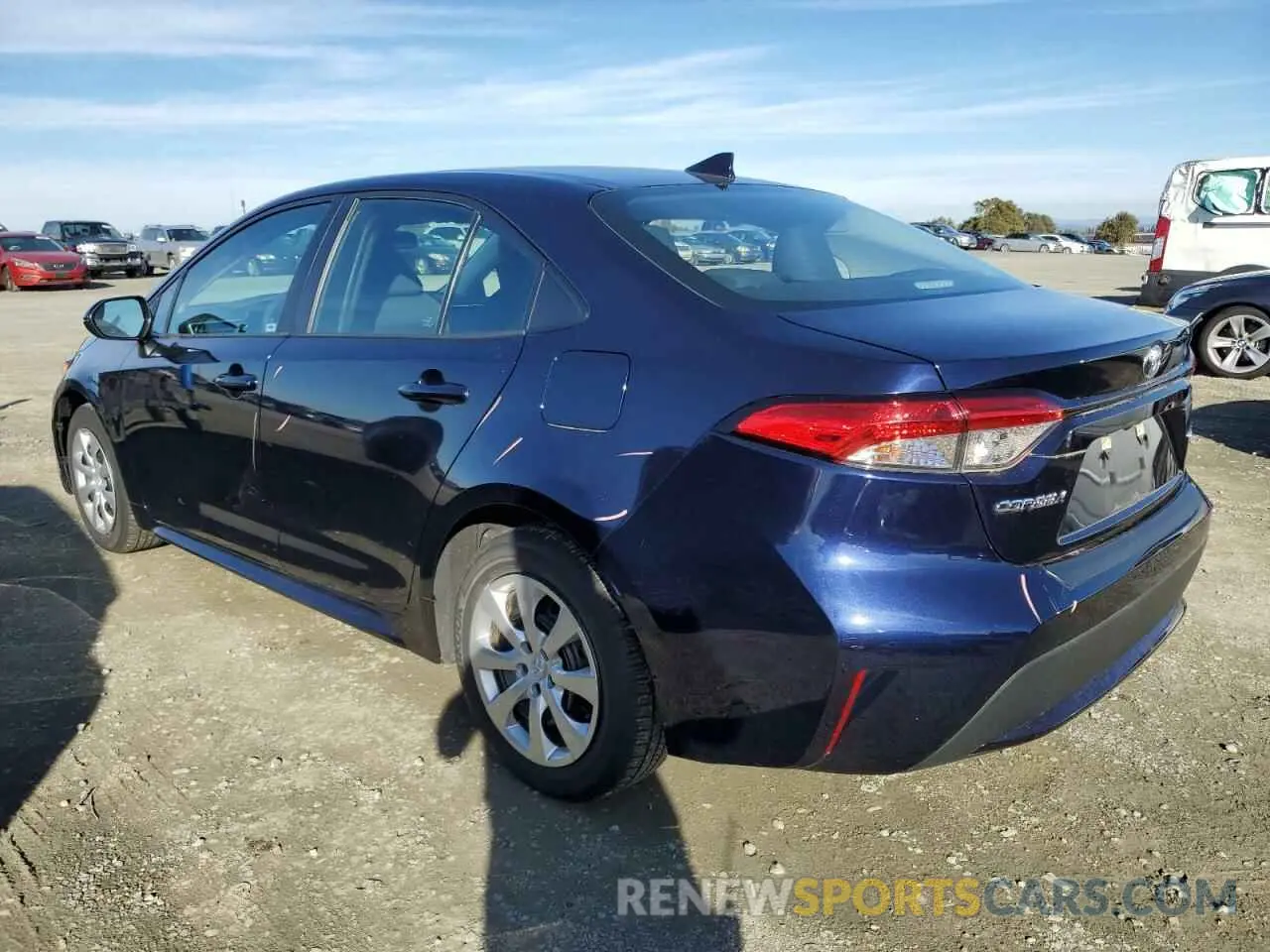 2 Photograph of a damaged car 5YFEPRAE4LP057988 TOYOTA COROLLA 2020