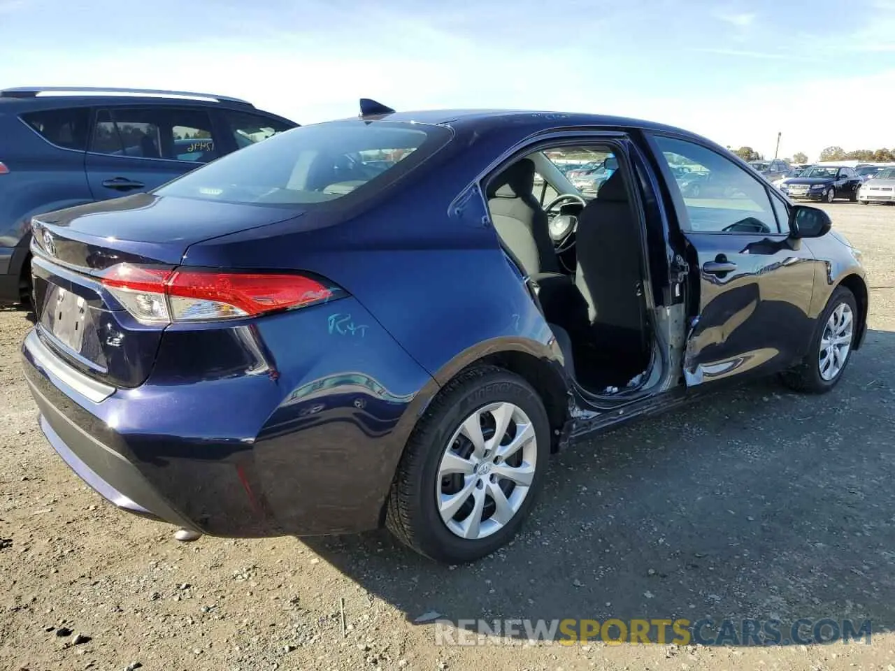3 Photograph of a damaged car 5YFEPRAE4LP057988 TOYOTA COROLLA 2020