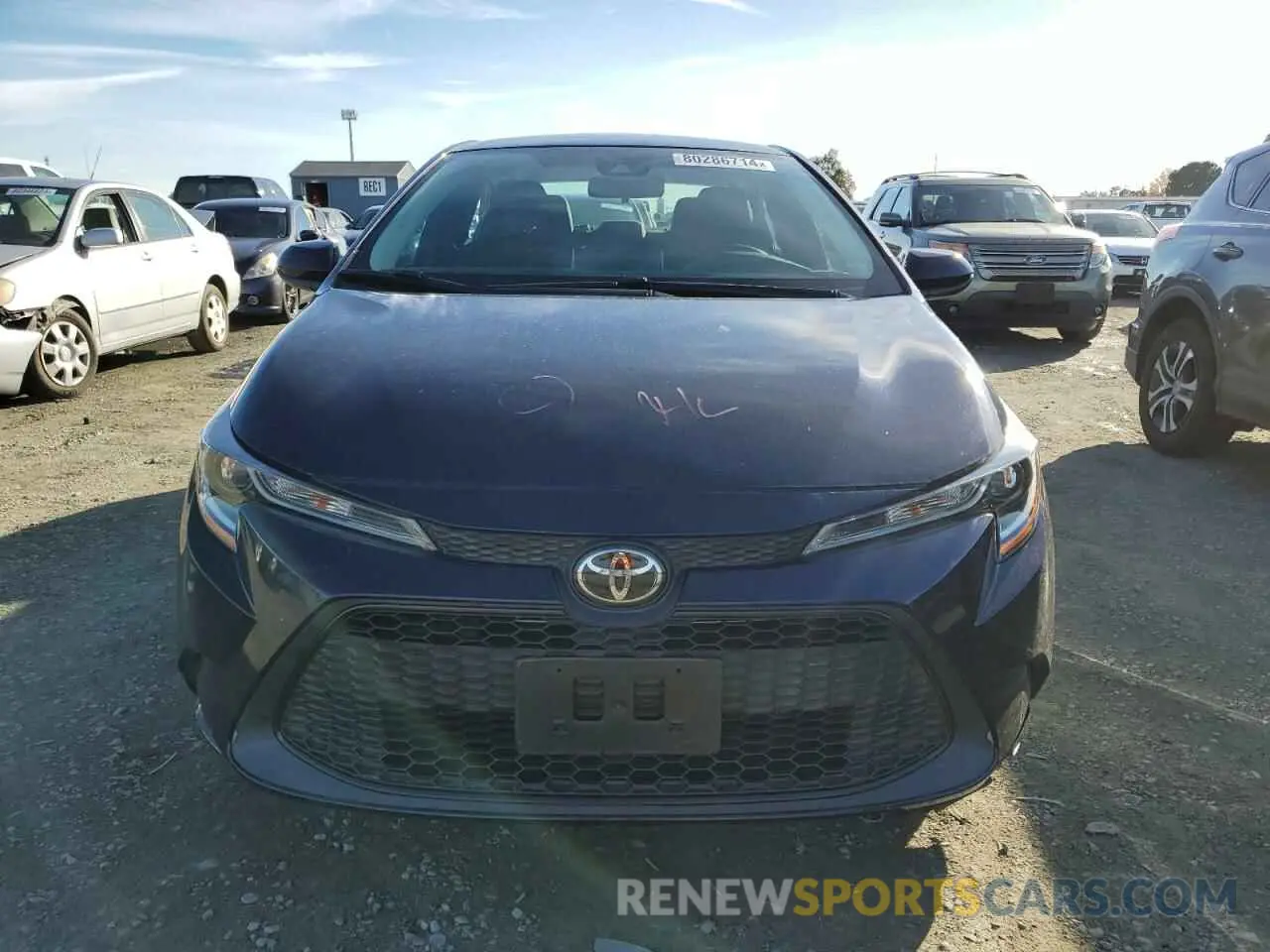 5 Photograph of a damaged car 5YFEPRAE4LP057988 TOYOTA COROLLA 2020