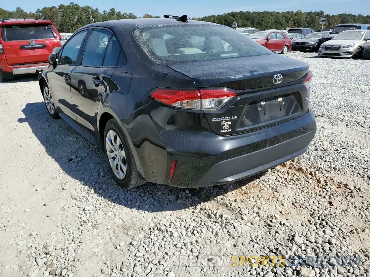 3 Фотография поврежденного автомобиля 5YFEPRAE4LP058008 TOYOTA COROLLA 2020
