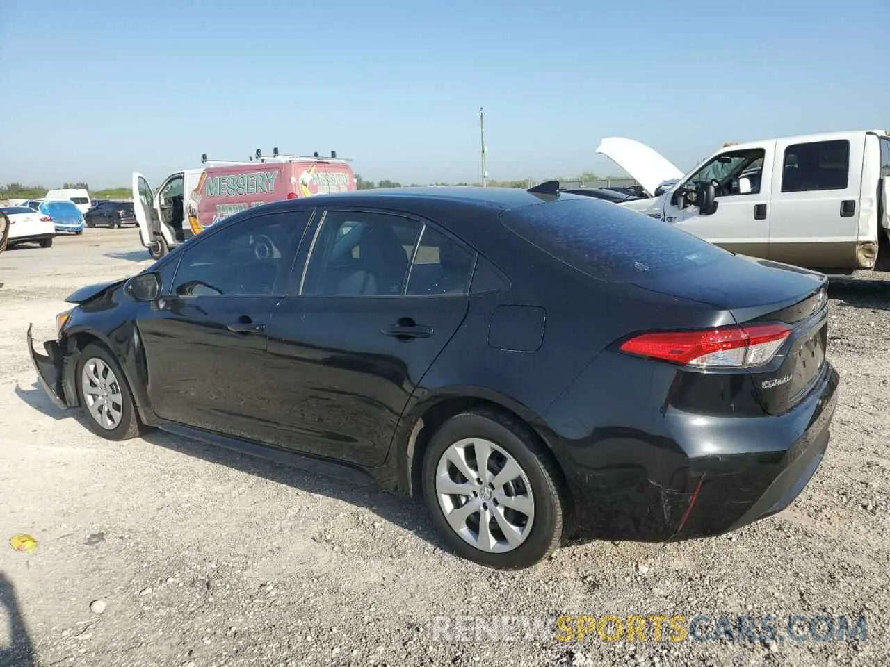 2 Photograph of a damaged car 5YFEPRAE4LP059689 TOYOTA COROLLA 2020