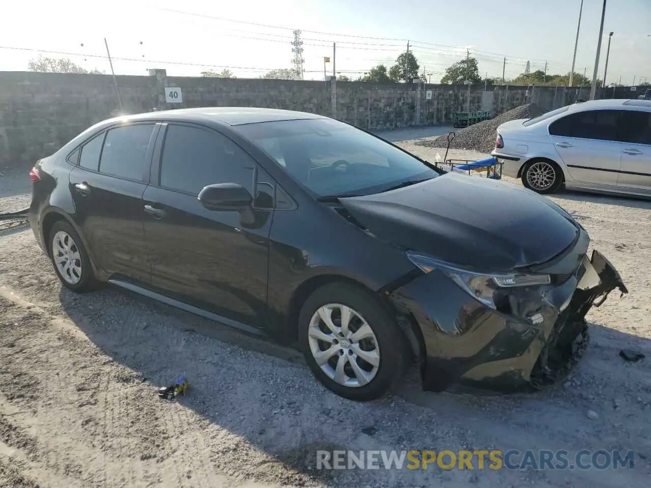 4 Photograph of a damaged car 5YFEPRAE4LP059689 TOYOTA COROLLA 2020
