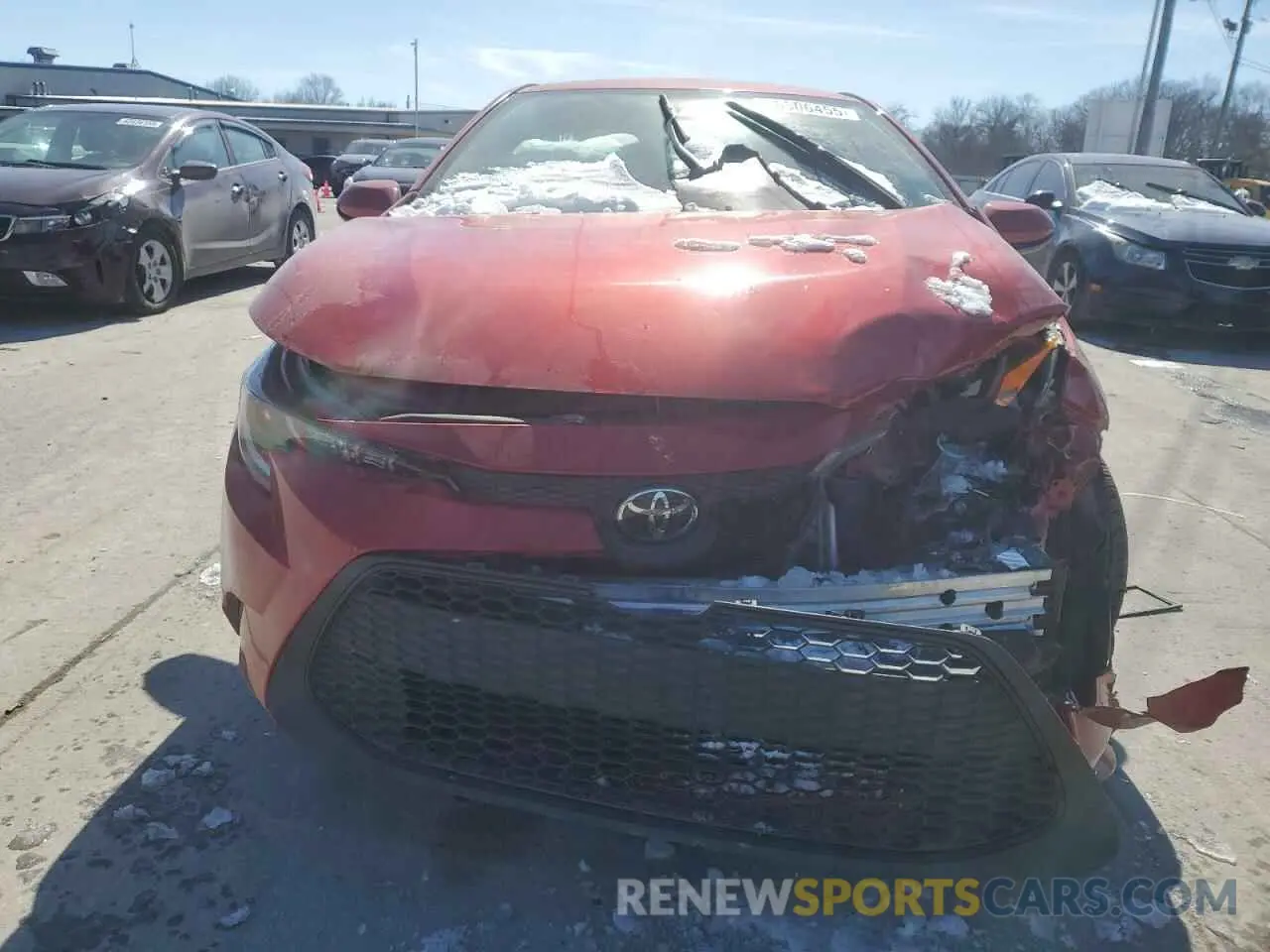 5 Photograph of a damaged car 5YFEPRAE4LP064942 TOYOTA COROLLA 2020