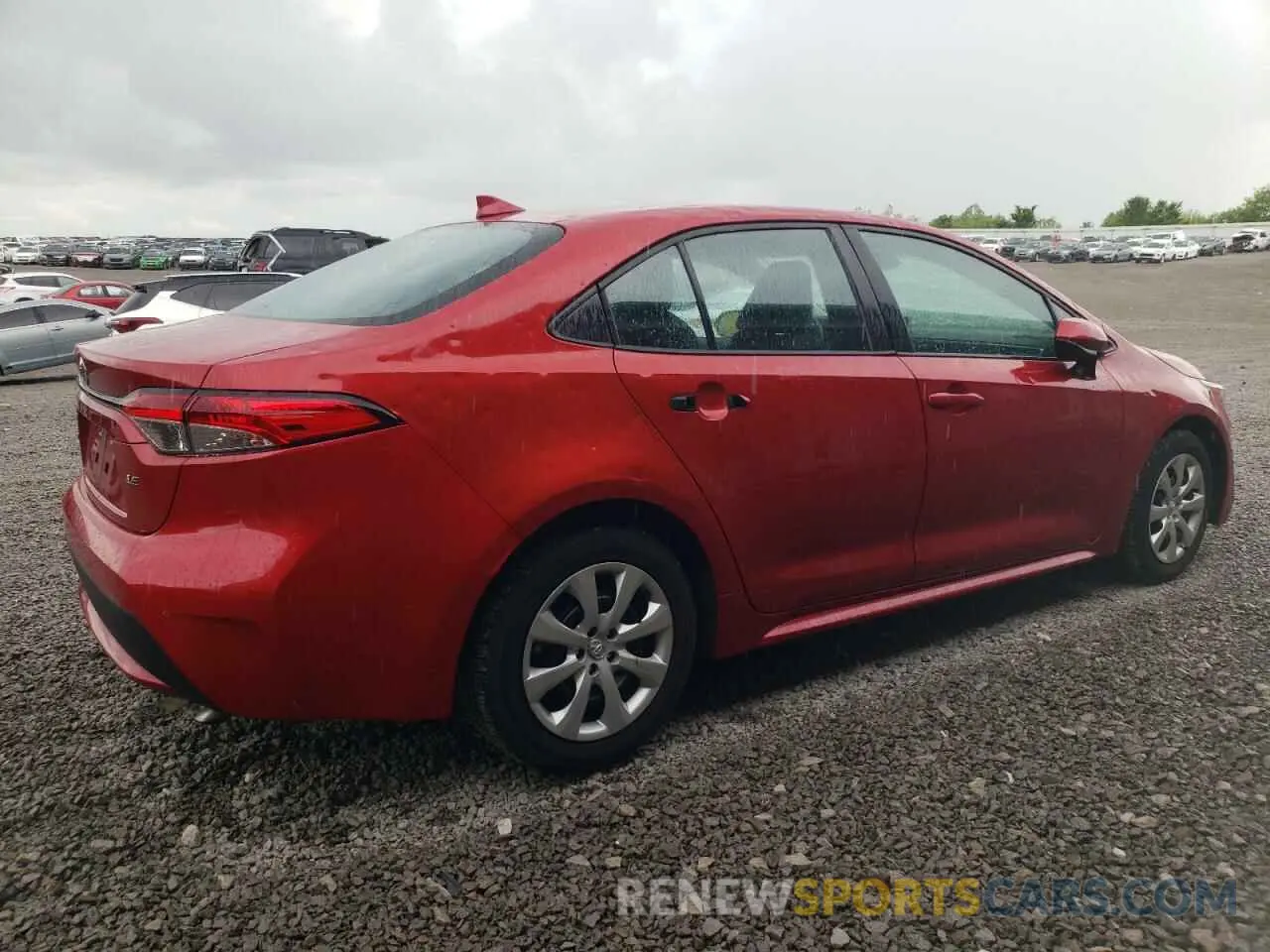 3 Photograph of a damaged car 5YFEPRAE4LP073138 TOYOTA COROLLA 2020