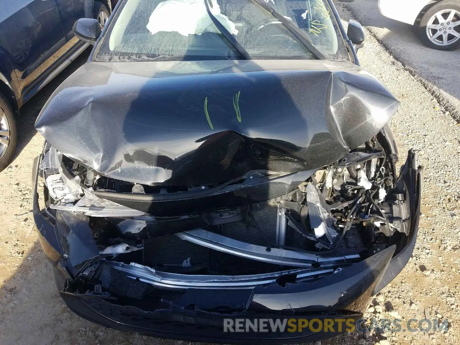 7 Photograph of a damaged car 5YFEPRAE4LP075052 TOYOTA COROLLA 2020