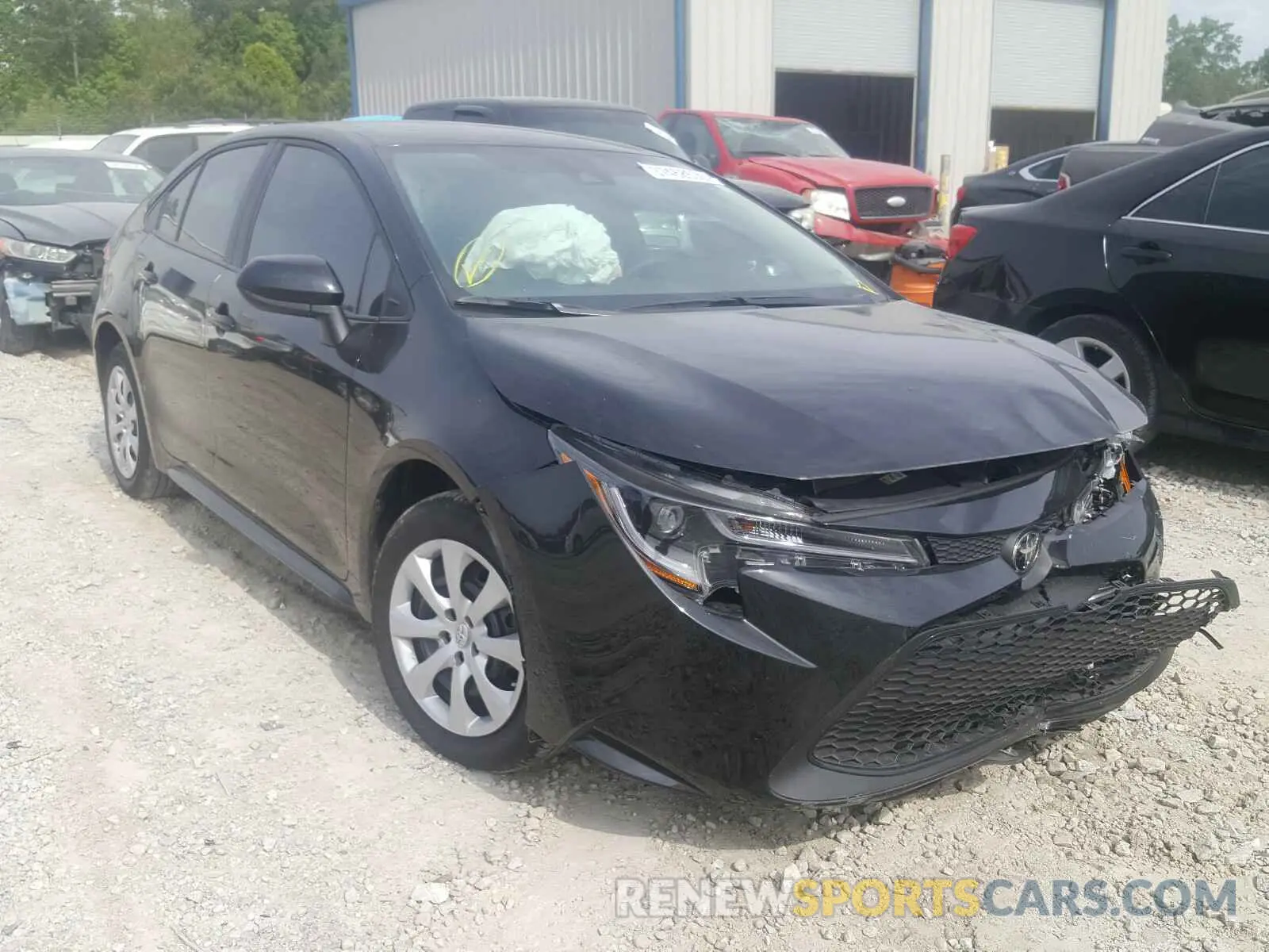 1 Photograph of a damaged car 5YFEPRAE4LP084219 TOYOTA COROLLA 2020