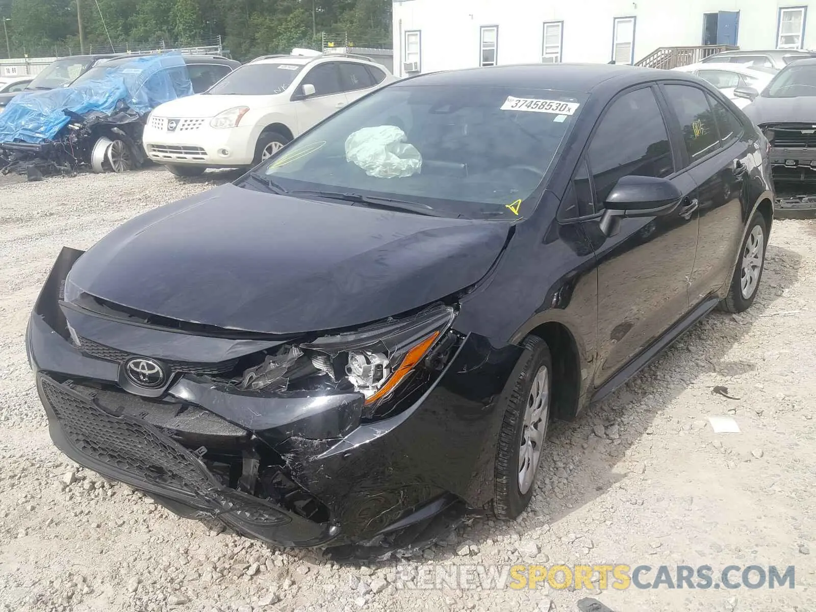 2 Photograph of a damaged car 5YFEPRAE4LP084219 TOYOTA COROLLA 2020