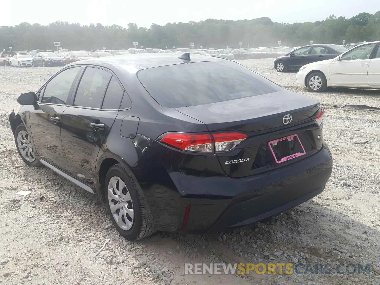 3 Photograph of a damaged car 5YFEPRAE4LP084219 TOYOTA COROLLA 2020