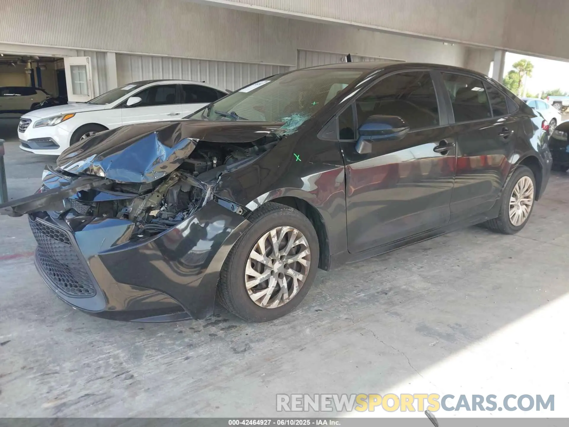 2 Фотография поврежденного автомобиля 5YFEPRAE4LP089131 TOYOTA COROLLA 2020