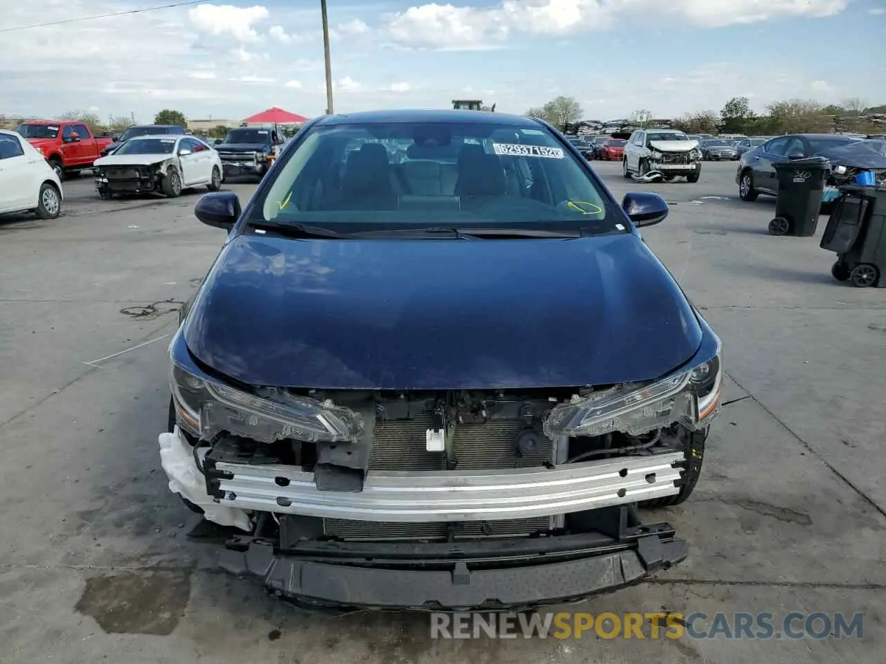 5 Photograph of a damaged car 5YFEPRAE4LP089565 TOYOTA COROLLA 2020