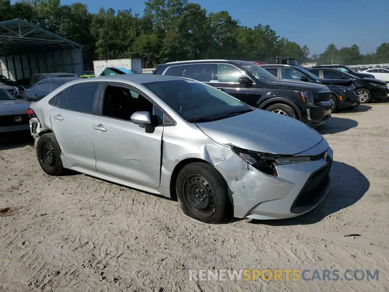 4 Фотография поврежденного автомобиля 5YFEPRAE4LP096838 TOYOTA COROLLA 2020