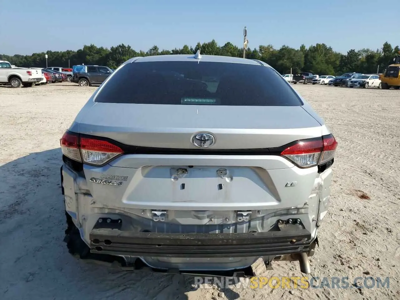 6 Фотография поврежденного автомобиля 5YFEPRAE4LP096838 TOYOTA COROLLA 2020