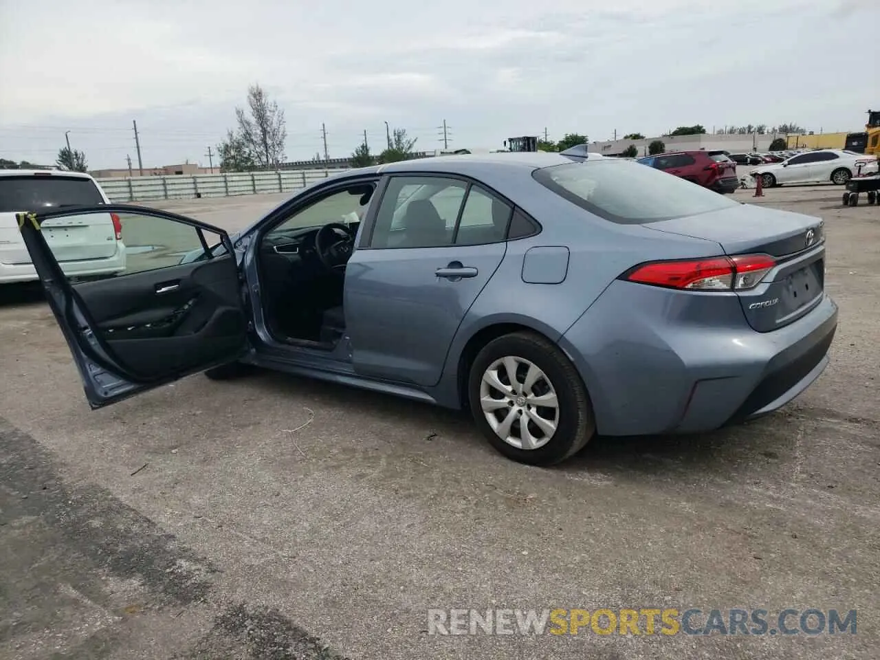2 Фотография поврежденного автомобиля 5YFEPRAE4LP100080 TOYOTA COROLLA 2020