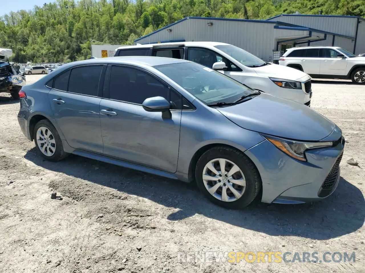 4 Фотография поврежденного автомобиля 5YFEPRAE4LP107093 TOYOTA COROLLA 2020