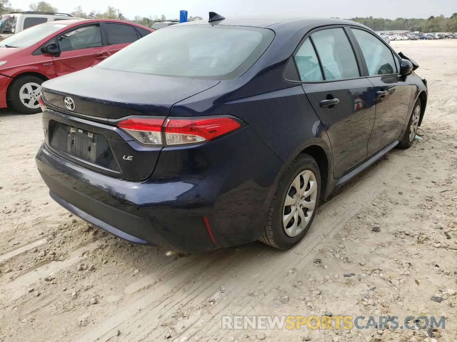 4 Photograph of a damaged car 5YFEPRAE4LP116585 TOYOTA COROLLA 2020