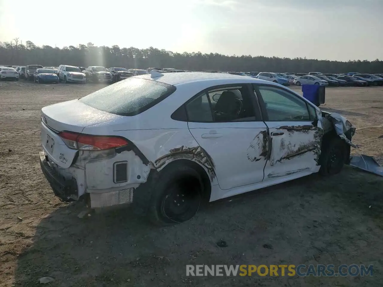 3 Фотография поврежденного автомобиля 5YFEPRAE5LP006595 TOYOTA COROLLA 2020