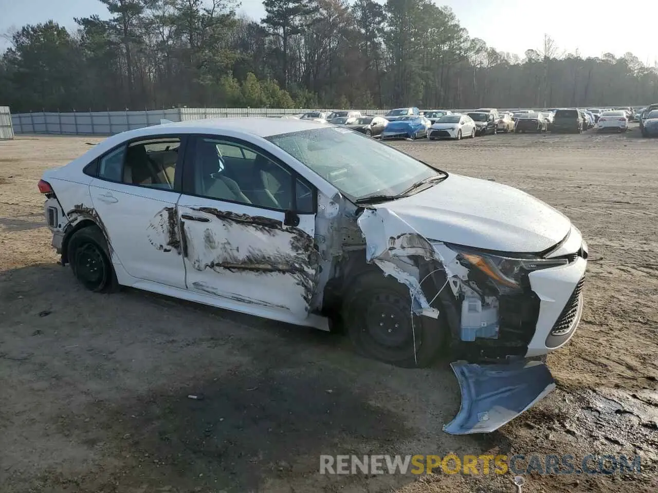 4 Фотография поврежденного автомобиля 5YFEPRAE5LP006595 TOYOTA COROLLA 2020