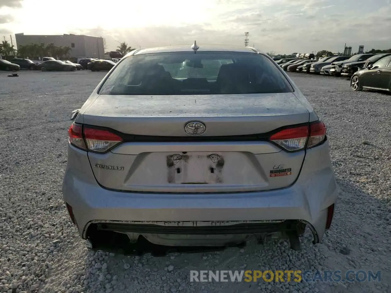 6 Фотография поврежденного автомобиля 5YFEPRAE5LP026975 TOYOTA COROLLA 2020
