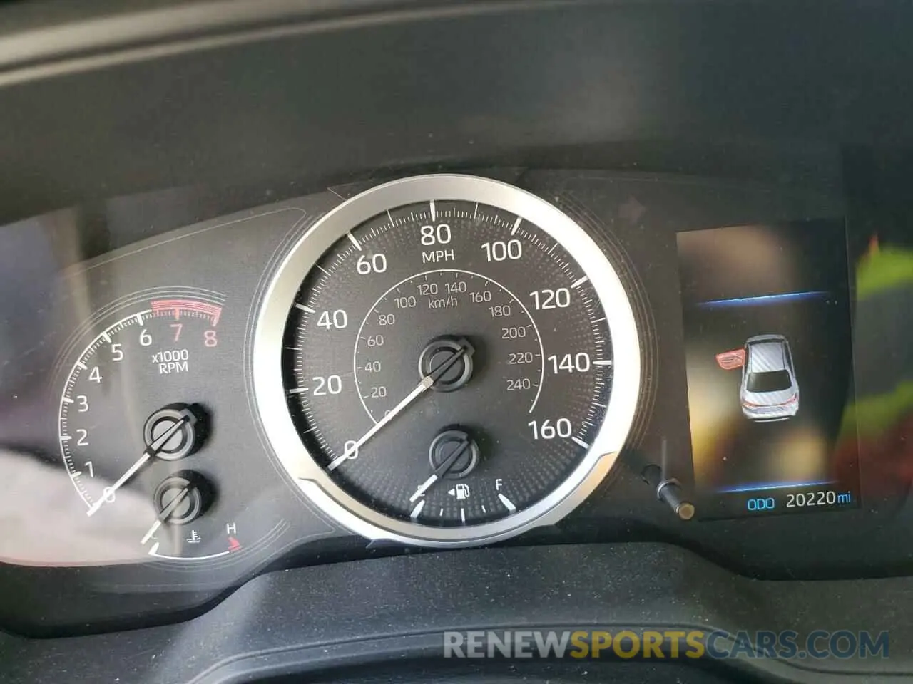 9 Фотография поврежденного автомобиля 5YFEPRAE5LP026975 TOYOTA COROLLA 2020