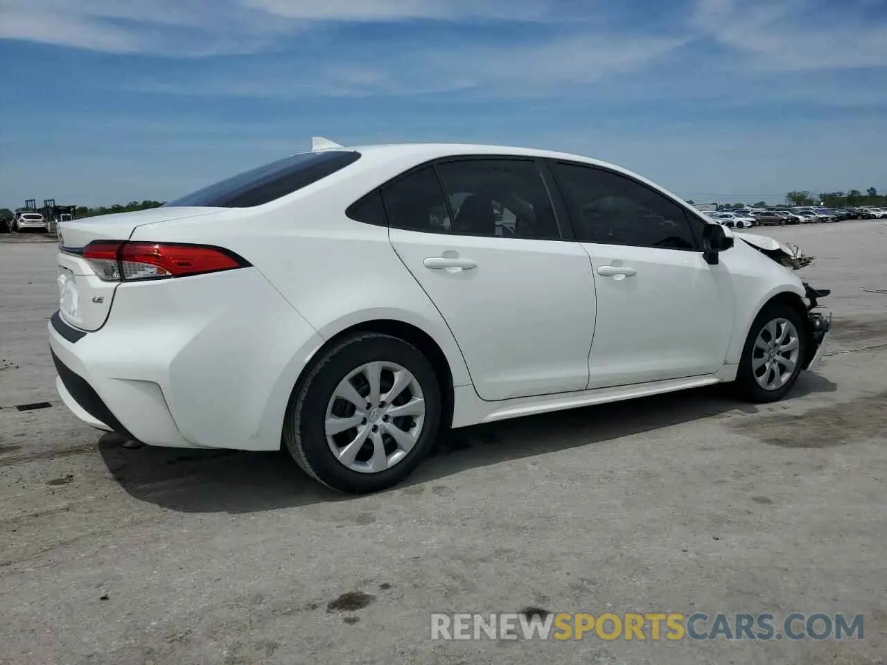 3 Фотография поврежденного автомобиля 5YFEPRAE5LP053528 TOYOTA COROLLA 2020