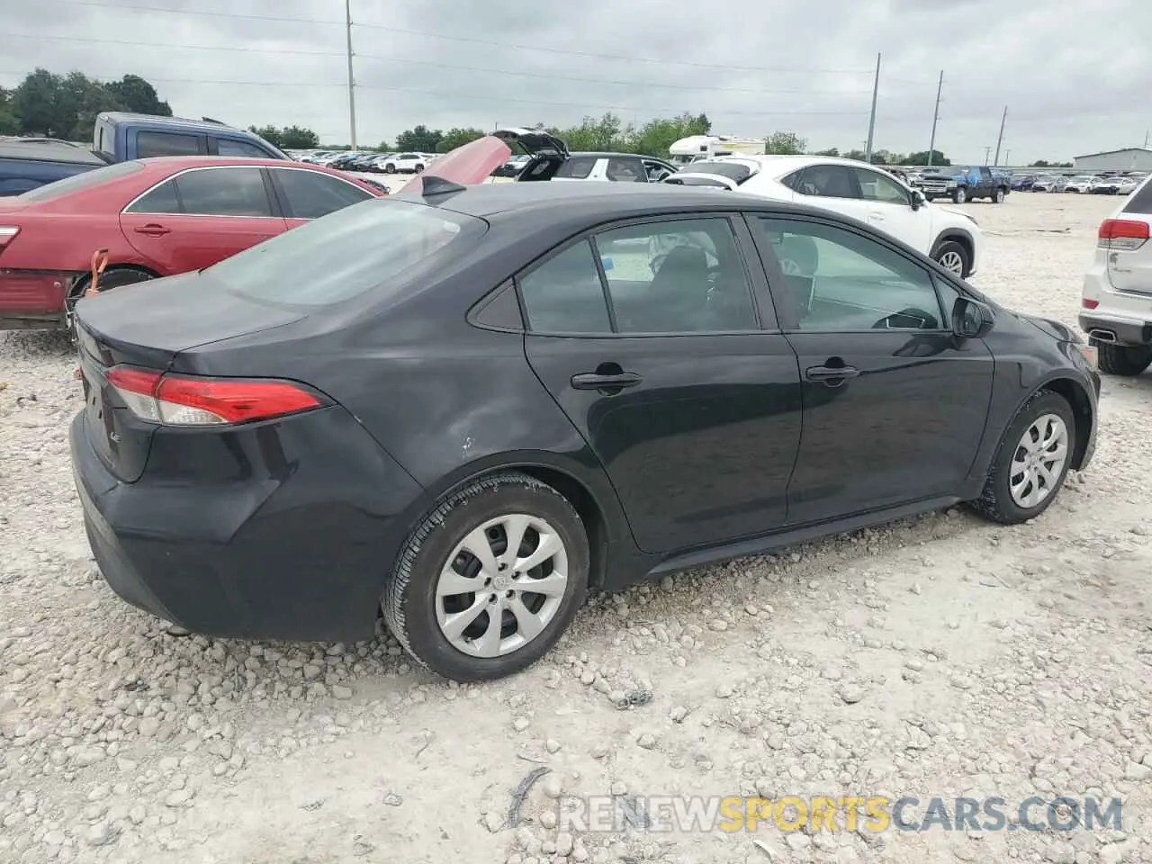 3 Фотография поврежденного автомобиля 5YFEPRAE5LP056848 TOYOTA COROLLA 2020