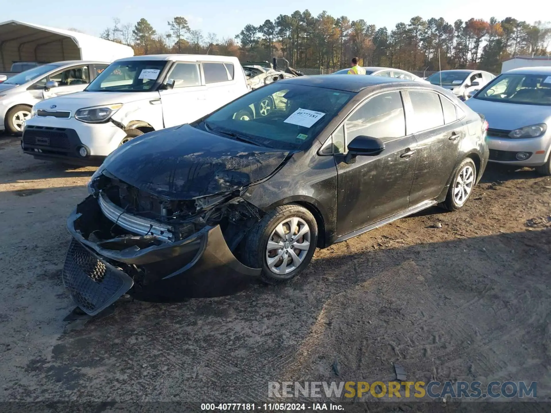 2 Фотография поврежденного автомобиля 5YFEPRAE5LP057627 TOYOTA COROLLA 2020